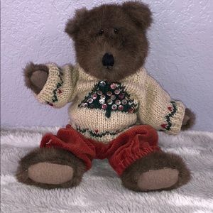 JB Bean collectible Christmas sweater bear